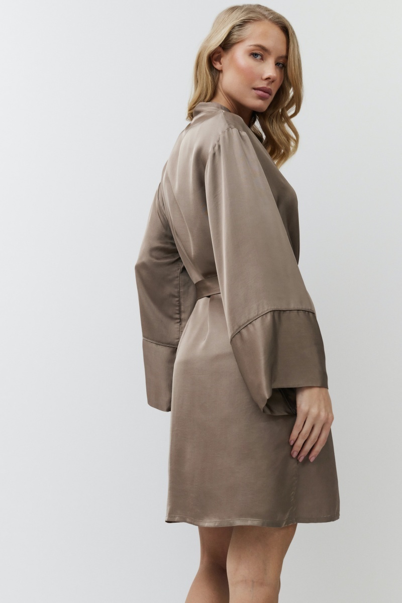 sku: MILA | Brand: Aruelle | Size: XSmall Small Medium Large XLarge | Colors: Капучино | Бренды Aruelle | Домашняя одежда Халаты | Title: Халат MILA