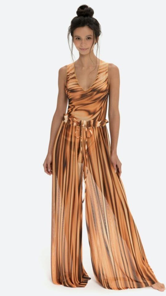 sku: 25002083 | Brand: RoDaSoleil  | Size: Onesize  | Colors: Золото  | Бренды RoDaSoleil | Пляжная одежда | Title: Брюки ЗОЛОТО