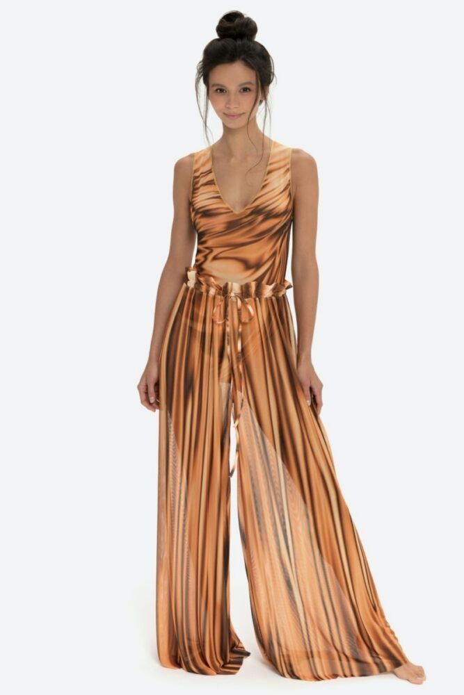 sku: 25002083 | Brand: RoDaSoleil  | Size: Onesize  | Colors: Золото  | Бренды RoDaSoleil | Пляжная одежда | Title: Брюки ЗОЛОТО