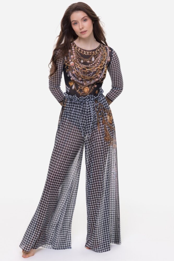 sku: 25002015 | Brand: RoDaSoleil  | Size: Onesize  | Colors: Цветной  | Бренды RoDaSoleil | Пляжная одежда | Title: Брюки PARIS CHIC