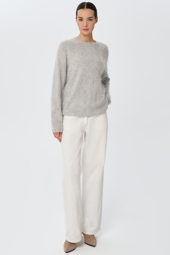 sku: W25-00CH1219 | Brand: Marc Andre  | Size: 36 38 40 42 44  | Colors: Серый  | Бренды Marc&Andre | Кашемир Джемперы | Title: Джемпер CLOUDED LUXE