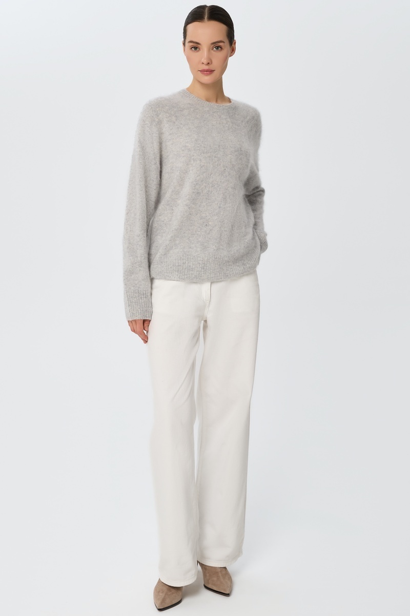 sku: W25-00CH1219 | Brand: Marc Andre  | Size: 36 38 40 42 44  | Colors: Серый  | Бренды Marc&Andre | Кашемир Джемперы | Title: Джемпер CLOUDED LUXE
