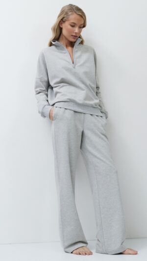 sku: AVY SET | Brand: Aruelle | Size: XSmall Small Medium Large XLarge XXLarge | Colors: Серый | Бренды Aruelle | Домашняя одежда Костюмы | Title: Комплект с брюками AVY SET