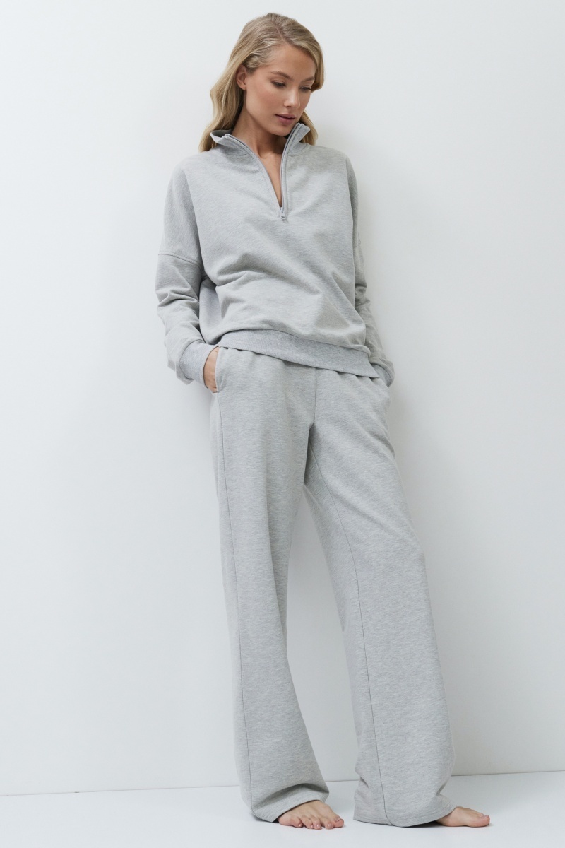 sku: AVY SET | Brand: Aruelle | Size: XSmall Small Medium Large XLarge XXLarge | Colors: Серый | Бренды Aruelle | Домашняя одежда Костюмы | Title: Комплект с брюками AVY SET