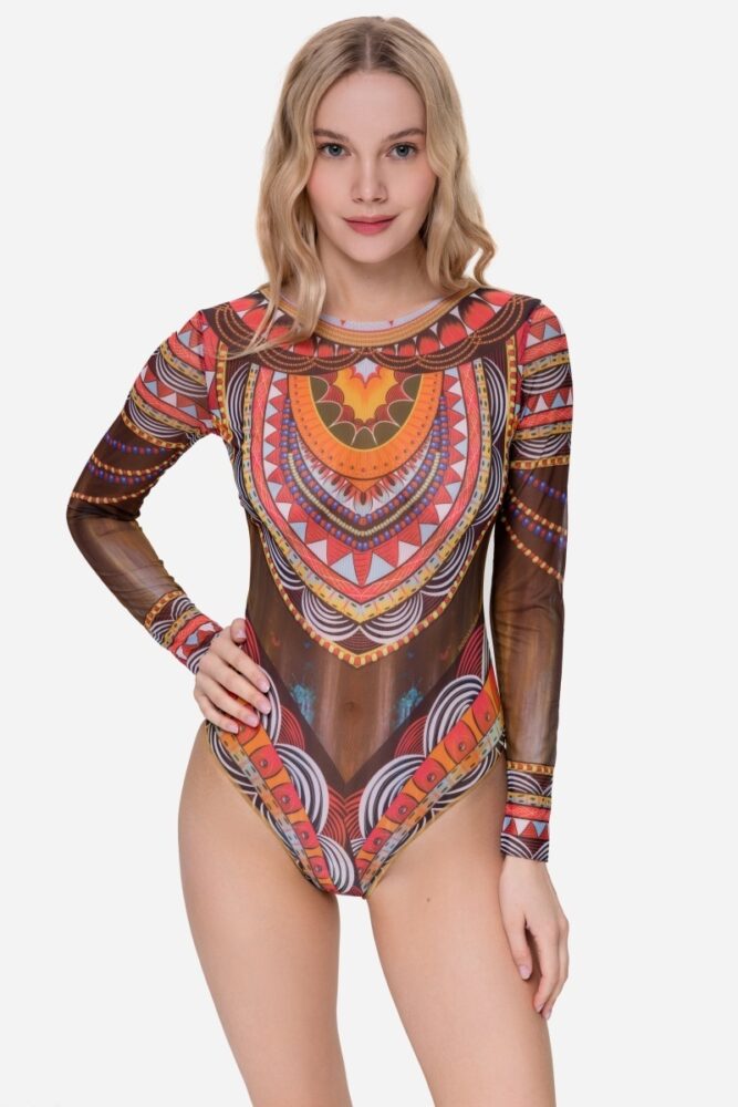 sku: 21001021 | Brand: RoDaSoleil  | Size: XSmall Small Medium Large XLarge  | Colors: Цветной  | Бренды RoDaSoleil | Купальники Слитные | Title: Слитный купальник АФРИКА