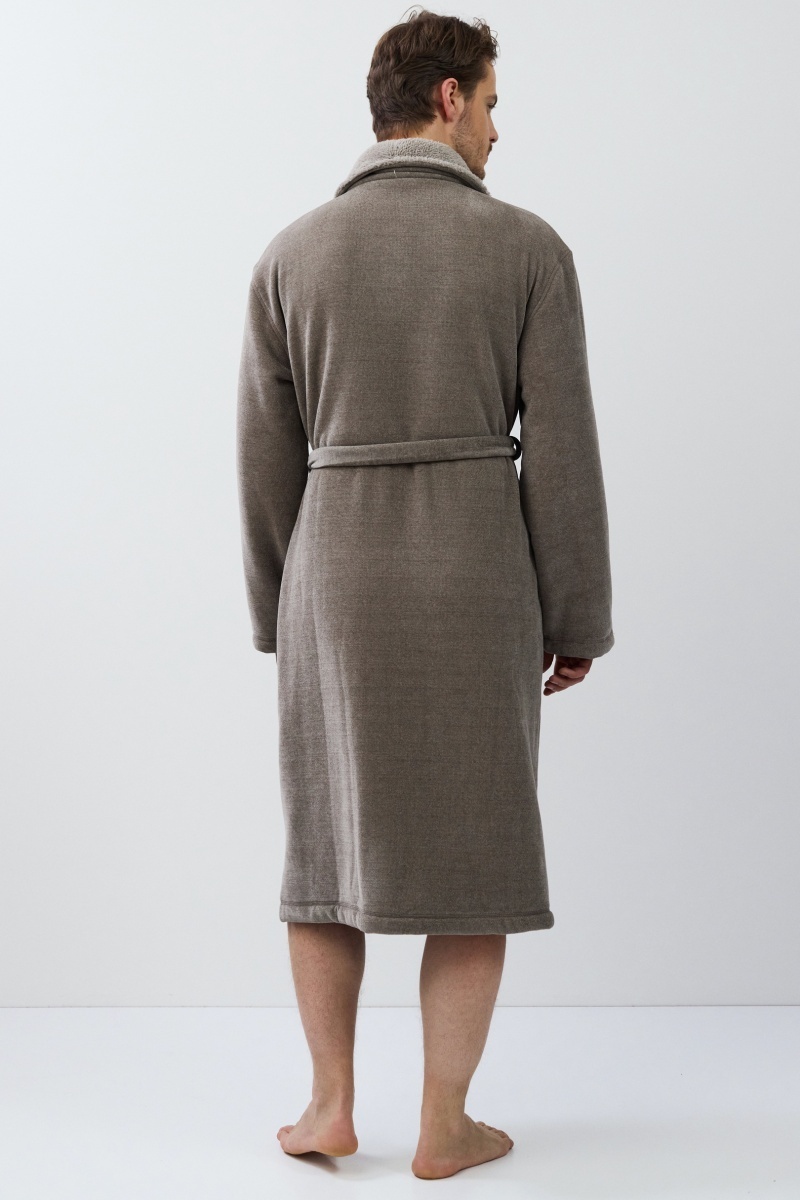 sku: ELLIOT | Brand: Aruelle  | Size: Small Medium Large XLarge XXLarge  | Colors: Серый  | Бренды Aruelle | Мужская коллекция Халаты | Title: Халат ELLIOT