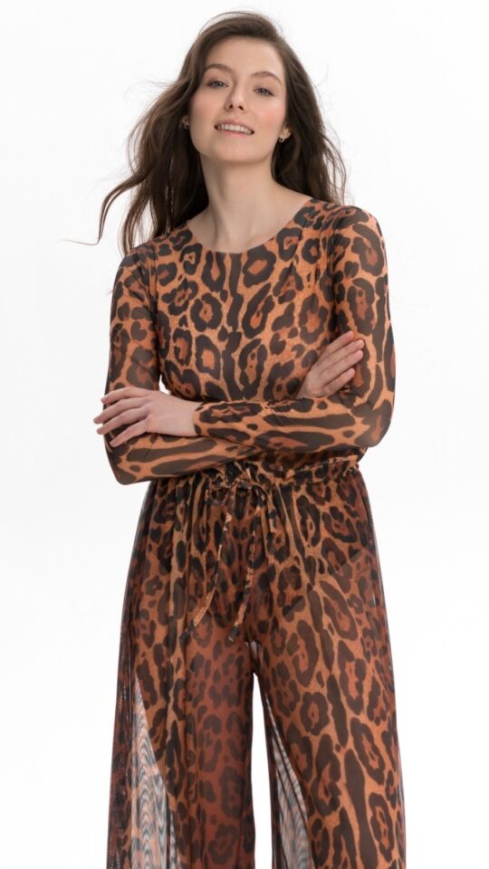 sku: 25001025 | Brand: RoDaSoleil  | Size: XSmall Small Medium Large XLarge  | Colors: Леопард  | Бренды RoDaSoleil | Купальники Слитные | Title: Слитный купальник ЛЕОПАРД 25