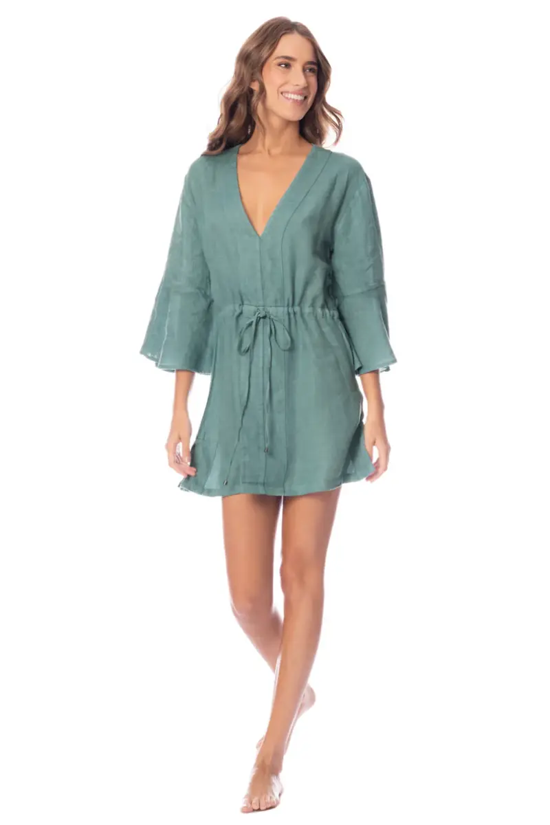 sku: PT1970CPO008 | Brand: Maaji  | Size: Medium Large  | Colors: Серо-зеленый  | Бренды Maaji | Пляжная одежда | Title: Платье EUCALYPTUS GREEN