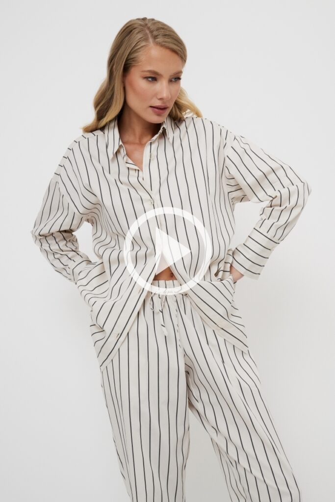 sku: SERAPHINE SET | Brand: Aruelle  | Size: XSmall Small Medium Large XLarge XXLarge  | Colors: Кремовый  | Бренды Aruelle | Домашняя одежда Костюмы | Title: Комплект с брюками SERAPHINE
