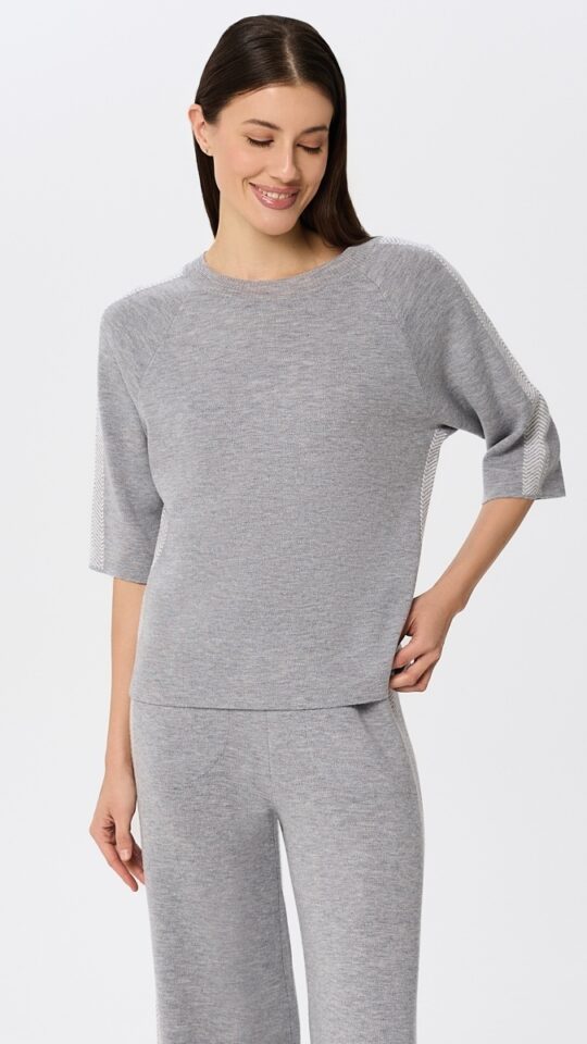 sku: W25-00CH0219 | Brand: Marc Andre  | Size: 36 38 40 42 44 46  | Colors: Серый  | Бренды Marc&Andre | Кашемир Джемперы | Title: Джемпер ETERNAL WAVES