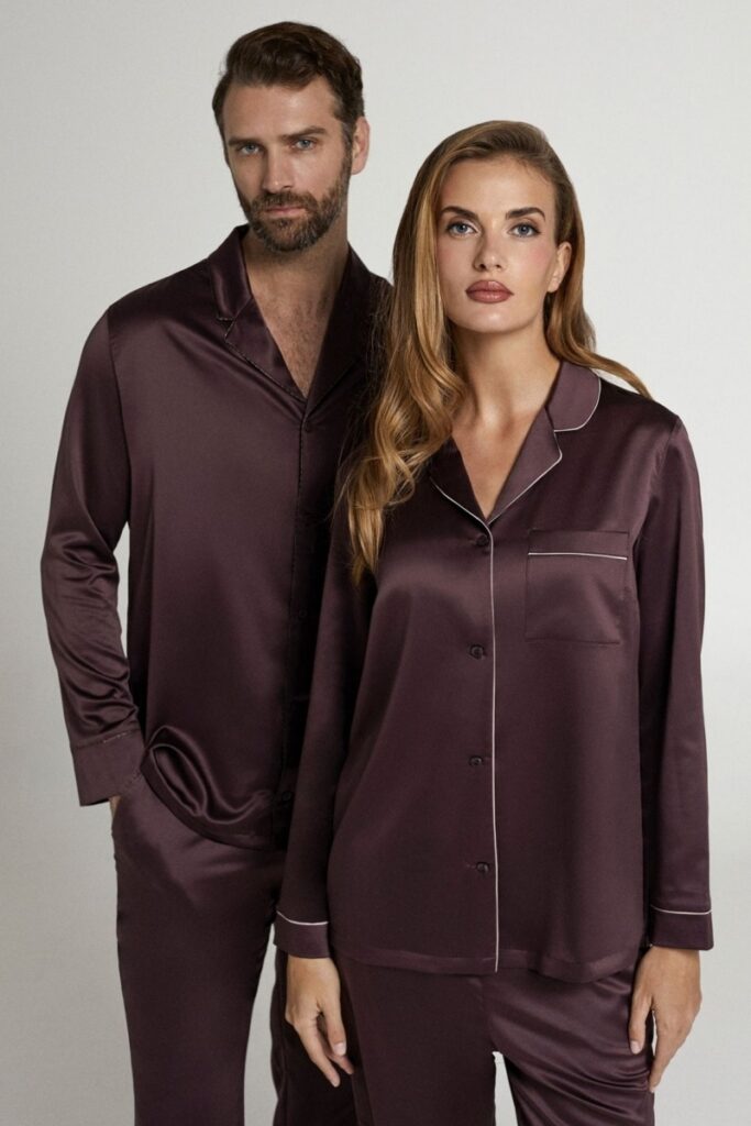 sku: 61890-2 | Brand: Laete  | Size: Medium Large XLarge XXLarge 3XL  | Colors: Темный шоколад  | Бренды Laete | Мужская коллекция Пижамы | Title: Пижама с брюками