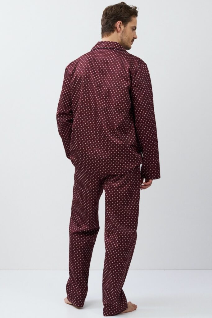 sku: GRANT | Brand: Aruelle  | Size: Small Medium Large XLarge XXLarge  | Colors: Бордовый  | Бренды Aruelle | Мужская коллекция Пижамы | Title: Пижама с брюками GRANT