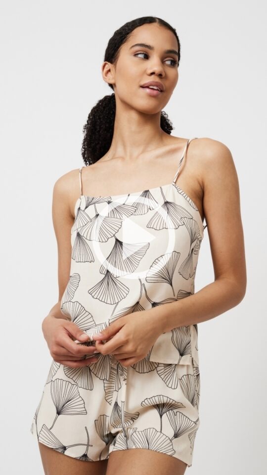 sku: SEONA | Brand: Aruelle  | Size: Small Medium Large  | Colors: Экрю  | Бренды Aruelle | Домашняя одежда Пижамы | Title: Пижама с шортами SEONA