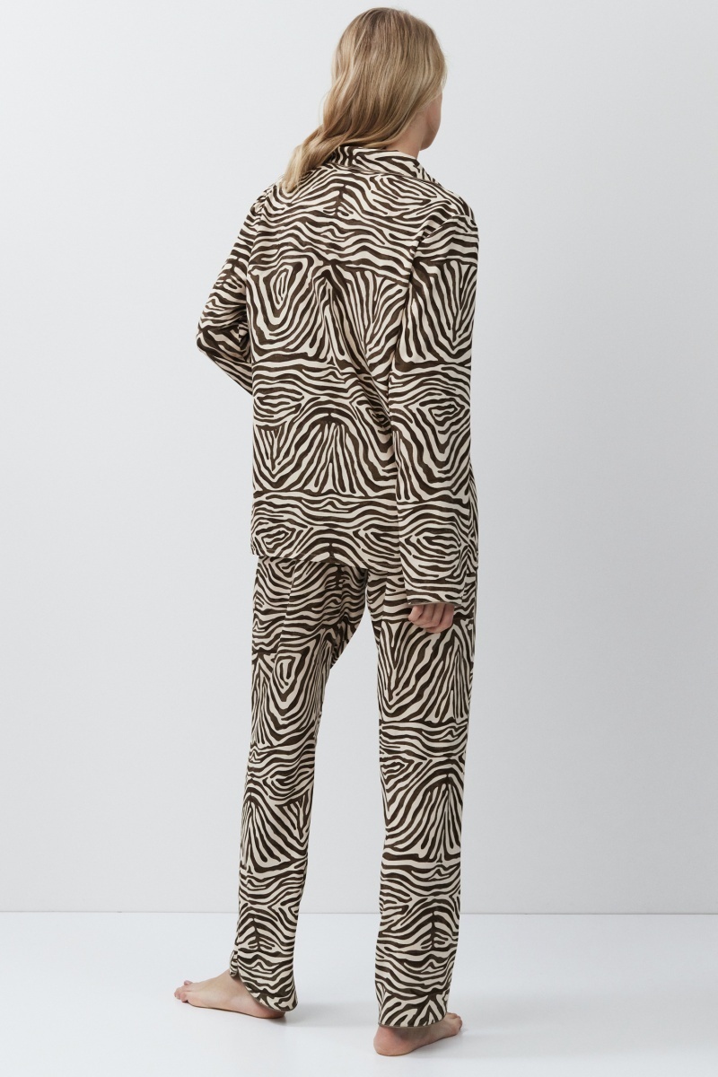 sku: ELISE | Brand: Aruelle  | Size: XSmall Small Medium Large XLarge XXLarge  | Colors: Бежевый/Капучино  | Бренды Aruelle | Домашняя одежда Пижамы | Title: Пижама с брюками ELISE