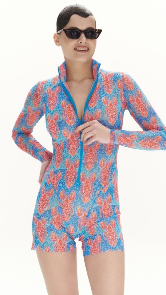 sku: 25004652 | Brand: RoDaSoleil  | Size: Small Medium Large  | Colors: Цветной  | Бренды RoDaSoleil | Пляжная одежда | Title: Полукомбинезон ОМАР ПАТТЕРН