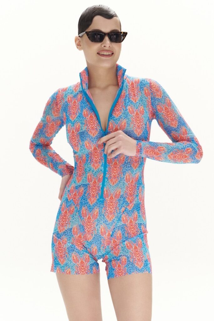 sku: 25004652 | Brand: RoDaSoleil  | Size: Small Medium Large  | Colors: Цветной  | Бренды RoDaSoleil | Пляжная одежда | Title: Полукомбинезон ОМАР ПАТТЕРН