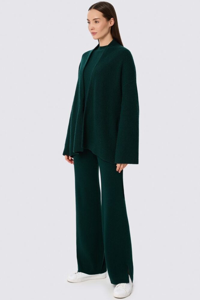 sku: W25-00CH0301 | Brand: Marc Andre  | Size: Small Medium Large  | Colors: Изумруд  | Бренды Marc&Andre | Кашемир Кардиганы | Title: Кардиган QUITE MOTION