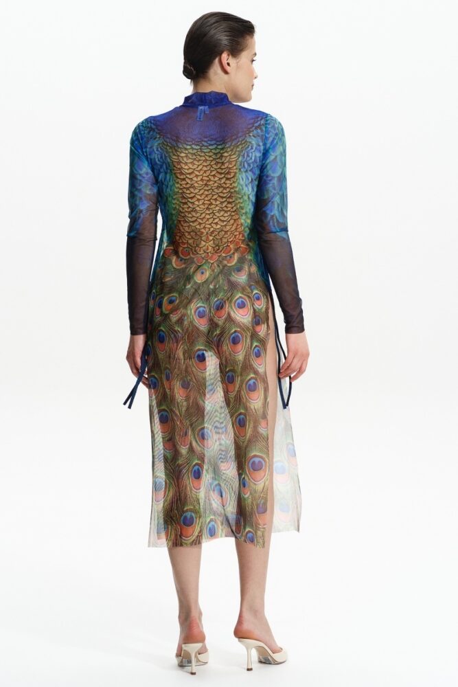 sku: 25004734 | Brand: RoDaSoleil  | Size: XSmall Small Medium Large XLarge  | Colors: Цветной  | Бренды RoDaSoleil | Пляжная одежда | Title: Платье - туника ПАВЛИН МАЮРА