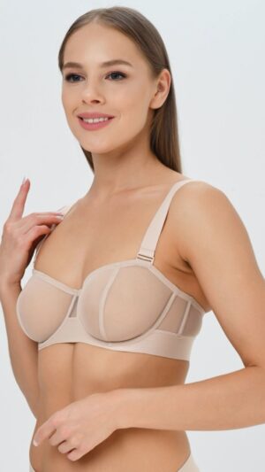 sku: DK4939 | Brand: DKNY | Size: 75 DD 80 DD 70 A 70 B 70 C 70 D 75 A 75 B 75 C 75 D 80 B 80 C 80 D | Colors: Пудровый | Бренды DKNY | Бюстгальтер Нижнее белье Мягкая чашка | Title: Бюстгальтер SHEERS DKNY