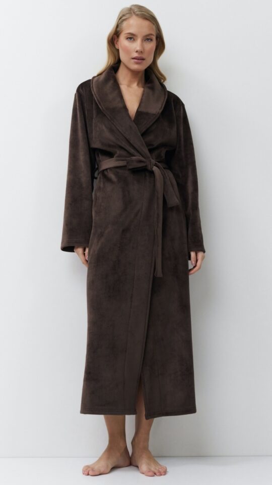 sku: MILENE | Brand: Aruelle  | Size: XSmall Small Medium Large XLarge XXLarge  | Colors: Шоколадный  | Бренды Aruelle | Домашняя одежда Халаты | Title: Халат MILENE