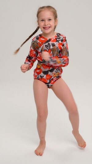 sku: 25002327 | Brand: RoDaSoleil  | Size: 104 110 116 122 128 134 140 146 152 158  | Colors: Цветной  | Бренды RoDaSoleil | Детские купальники | Title: Слитный купальник FASHION