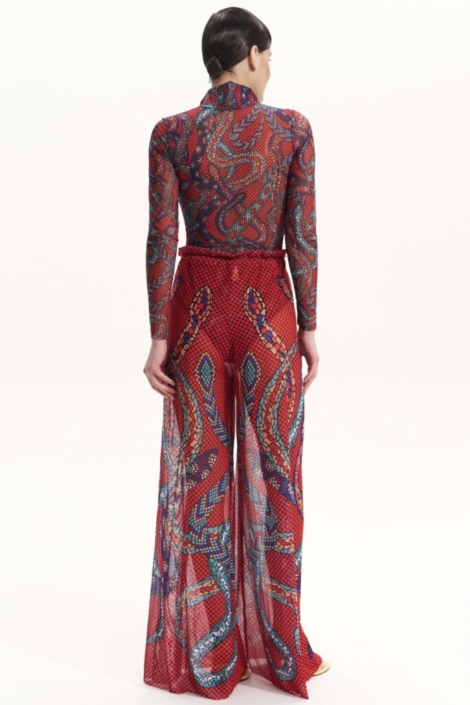 sku: 25002074 | Brand: RoDaSoleil  | Size: Onesize  | Colors: Цветной  | Бренды RoDaSoleil | Пляжная одежда | Title: Брюки ЗМЕИ МОЗАИКА