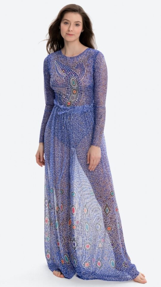 sku: 25002067 | Brand: RoDaSoleil  | Size: Onesize  | Colors: Лиловый  | Бренды RoDaSoleil | Пляжная одежда | Title: Брюки КРОКОДИЛ ЛИЛОВЫЙ