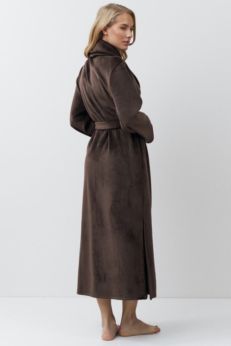 sku: MILENE | Brand: Aruelle  | Size: XSmall Small Medium Large XLarge XXLarge  | Colors: Шоколадный  | Бренды Aruelle | Домашняя одежда Халаты | Title: Халат MILENE