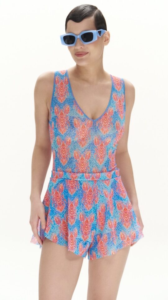 sku: 25001652 | Brand: RoDaSoleil  | Size: XSmall Small Medium Large  | Colors: Цветной  | Бренды RoDaSoleil | Пляжная одежда | Title: Шорты ОМАР ПАТТЕРН