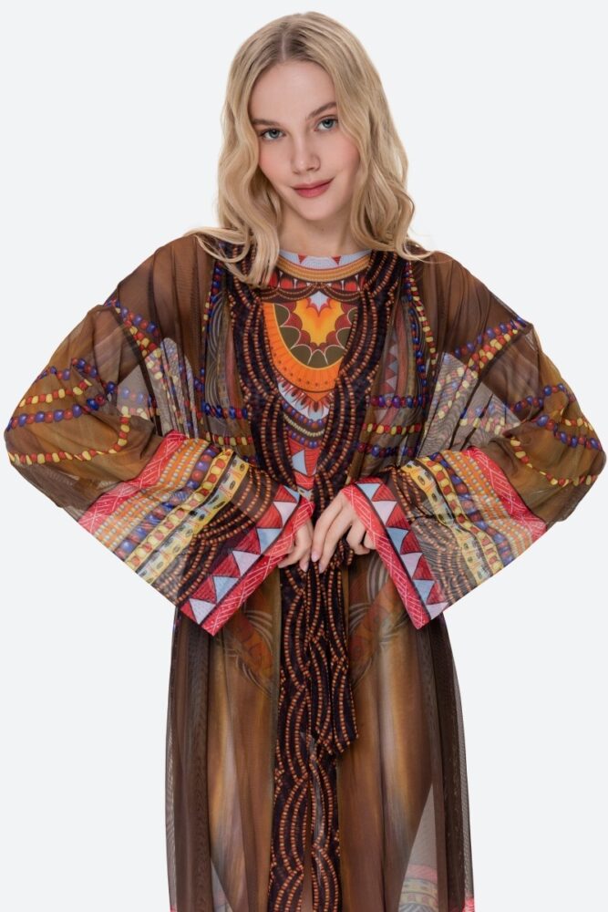 sku: 25002721 | Brand: RoDaSoleil  | Size: Onesize  | Colors: Цветной  | Бренды RoDaSoleil | Пляжная одежда | Title: Халат АФРИКА 25