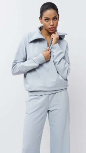 sku: BRISA SET | Brand: Aruelle  | Size: XSmall Small Medium Large XLarge XXLarge  | Colors: Серо-голубой  | Бренды Aruelle | Домашняя одежда Костюмы | Title: Комплект с брюками BRISA SET