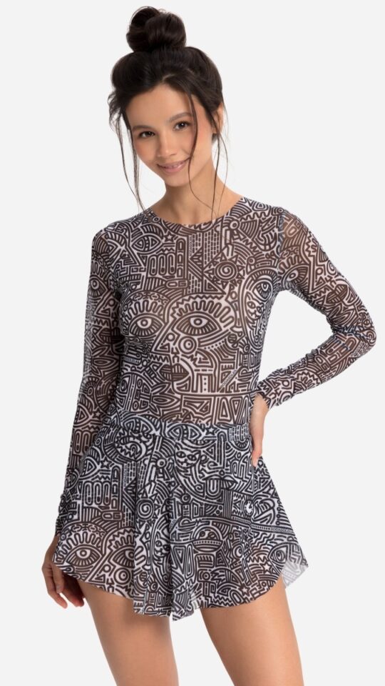 sku: 25001635 | Brand: RoDaSoleil  | Size: XSmall Small Medium Large  | Colors: Цветной  | Бренды RoDaSoleil | Пляжная одежда | Title: Шорты DOODLING