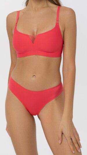 sku: S25-0891-K1-STO-SZ | Brand: Marc Andre  | Size: 36 38 40 42 44  | Colors: Коралл  | Бренды Marc&Andre | Трусы Нижнее белье Стринги | Title: Стринги SECOND SKIN