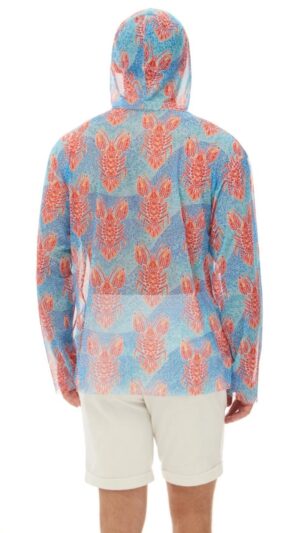 sku: 25003252 | Brand: RoDaSoleil  | Size: XSmall Small Medium Large XLarge XXLarge  | Colors: Цветной  | Бренды RoDaSoleil | Пляжная одежда | Мужская коллекция Пляжная одежда | Title: Футболка ОМАР ПАТТЕРН с капюшоном