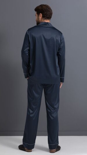 sku: 61890-3 | Brand: Laete  | Size: Medium Large XLarge XXLarge 3XL  | Colors: Темно-синий  | Бренды Laete | Мужская коллекция Пижамы | Title: Пижама с брюками