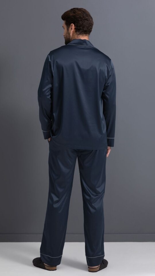 sku: 61890-3 | Brand: Laete  | Size: Medium Large XLarge XXLarge 3XL  | Colors: Темно-синий  | Бренды Laete | Мужская коллекция Пижамы | Title: Пижама с брюками