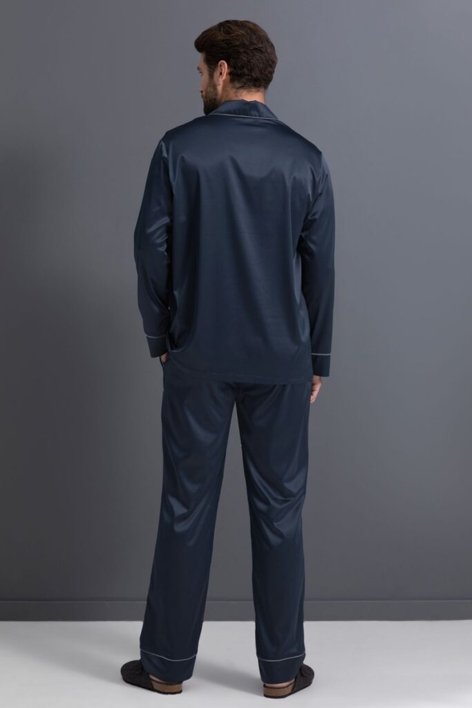 sku: 61890-3 | Brand: Laete  | Size: Medium Large XLarge XXLarge 3XL  | Colors: Темно-синий  | Бренды Laete | Мужская коллекция Пижамы | Title: Пижама с брюками