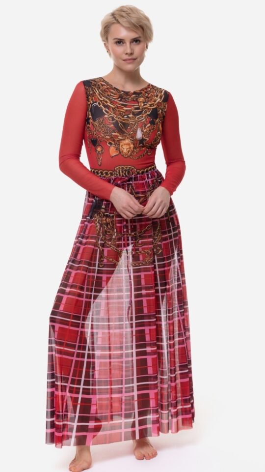 sku: 25000320 | Brand: RoDaSoleil  | Size: Onesize  | Colors: Цветной  | Бренды RoDaSoleil | Пляжная одежда | Title: Юбка ШОТЛАНДСКАЯ КЛЕТКА