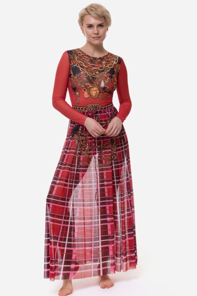 sku: 25000320 | Brand: RoDaSoleil  | Size: Onesize  | Colors: Цветной  | Бренды RoDaSoleil | Пляжная одежда | Title: Юбка ШОТЛАНДСКАЯ КЛЕТКА