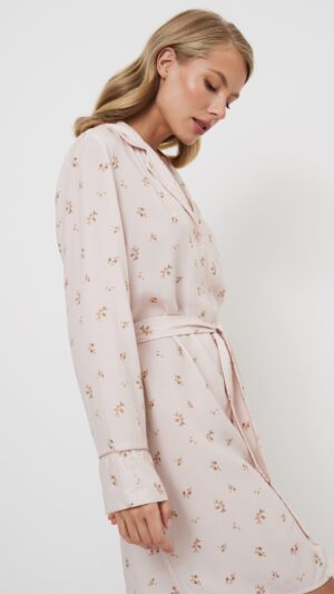 sku: FREESIA | Brand: Aruelle  | Size: XSmall Small Medium Large XLarge XXLarge  | Colors: Пудровый  | Бренды Aruelle | Домашняя одежда Сорочки | Title: Сорочка FREESIA