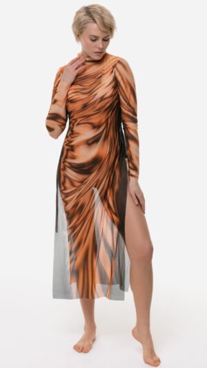 sku: 25004783 | Brand: RoDaSoleil  | Size: XSmall Small Medium Large XLarge  | Colors: Золото  | Бренды RoDaSoleil | Пляжная одежда | Title: Платье - туника ЗОЛОТО