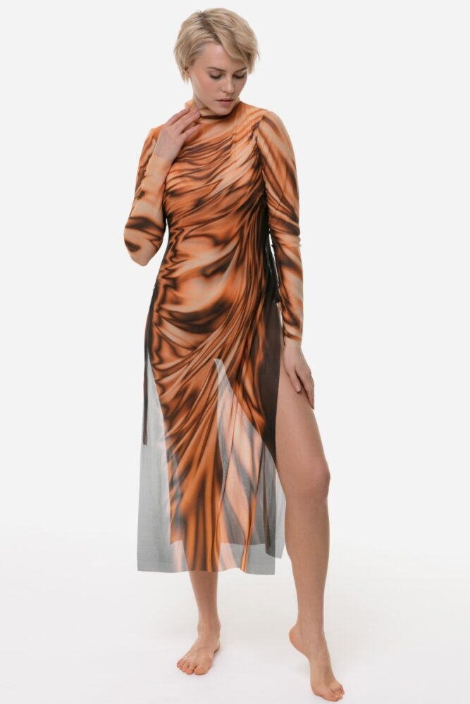 sku: 25004783 | Brand: RoDaSoleil  | Size: XSmall Small Medium Large XLarge  | Colors: Золото  | Бренды RoDaSoleil | Пляжная одежда | Title: Платье - туника ЗОЛОТО