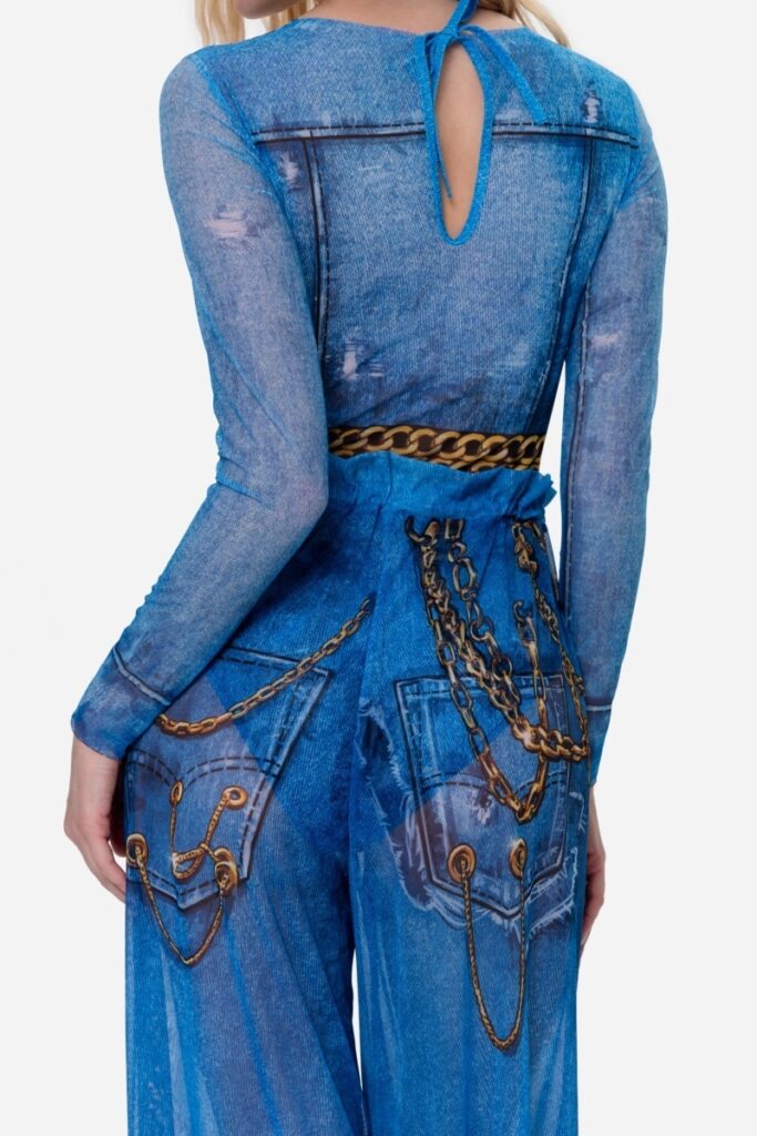 sku: 25002016 | Brand: RoDaSoleil  | Size: Onesize  | Colors: Цветной  | Бренды RoDaSoleil | Пляжная одежда | Title: Брюки ДЖИНС
