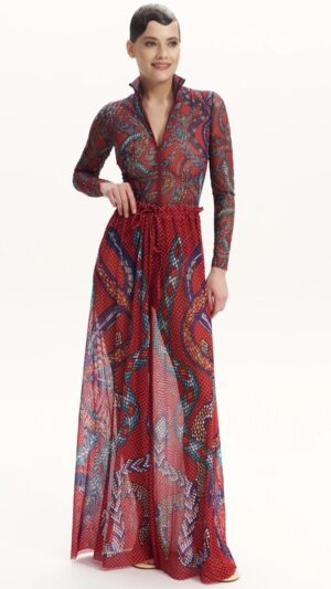 sku: 25002074 | Brand: RoDaSoleil  | Size: Onesize  | Colors: Цветной  | Бренды RoDaSoleil | Пляжная одежда | Title: Брюки ЗМЕИ МОЗАИКА
