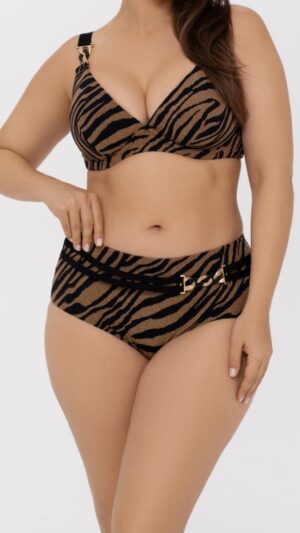 sku: L2516-ZP-HWB | Brand: Marc Andre  | Size: 36 38 40 42 44 46 48 50  | Colors: Коричневый/Черный  | Бренды Marc&Andre | Купальники Раздельные | Title: Трусы DARK GLOW