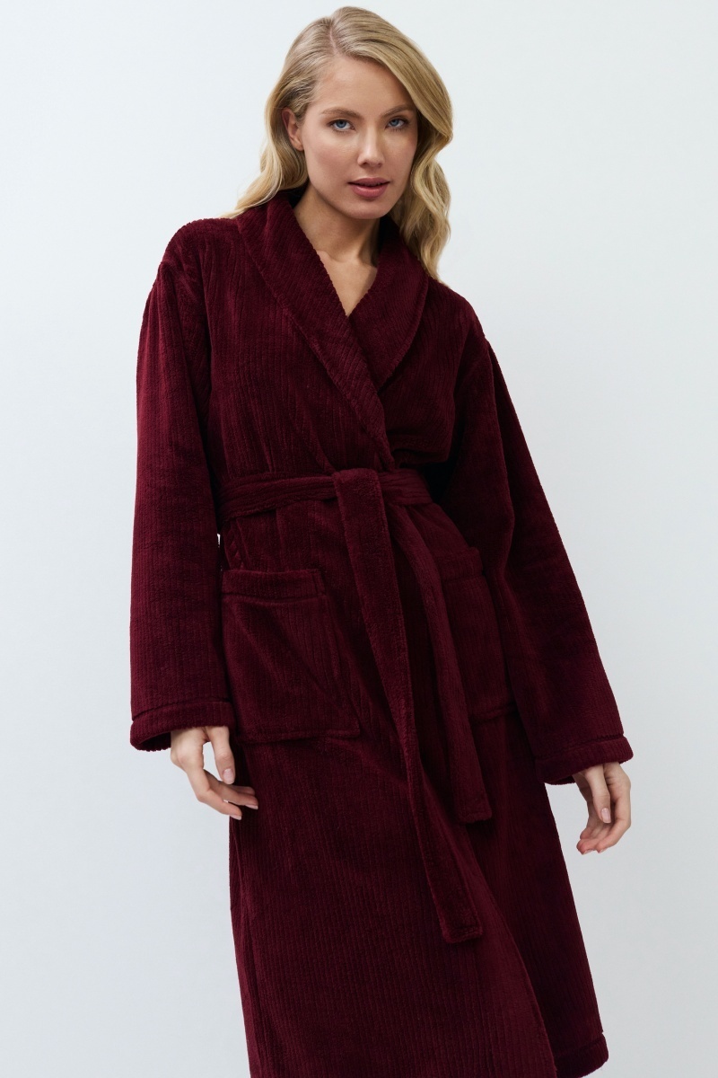 sku: CADANCE | Brand: Aruelle  | Size: XSmall Small Medium Large XLarge XXLarge  | Colors: Бордовый  | Бренды Aruelle | Домашняя одежда Халаты | Title: Халат CADANCE