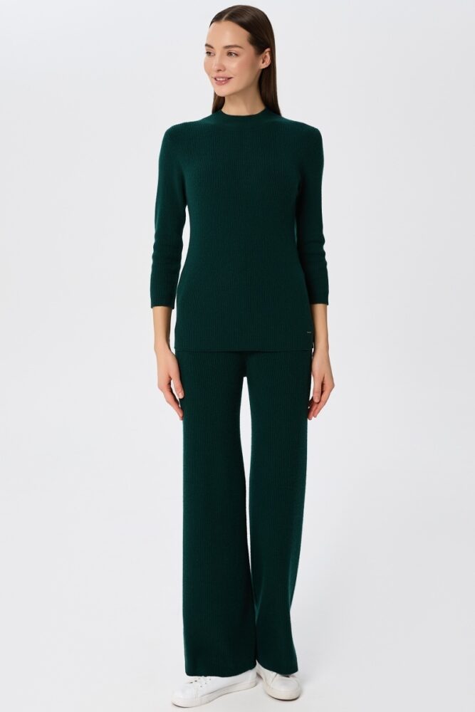 sku: W25-00CH0307 | Brand: Marc Andre  | Size: 36 38 40 42 44 46  | Colors: Изумруд  | Бренды Marc&Andre | Кашемир Джемперы | Title: Джемпер QUITE MOTION