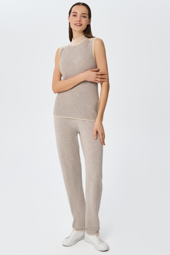 sku: W25-00CH0610 | Brand: Marc Andre  | Size: 36 38 40 42 44 46  | Colors: Серый  | Бренды Marc&Andre | Кашемир Брюки | Title: Брюки URBAN BLOCK