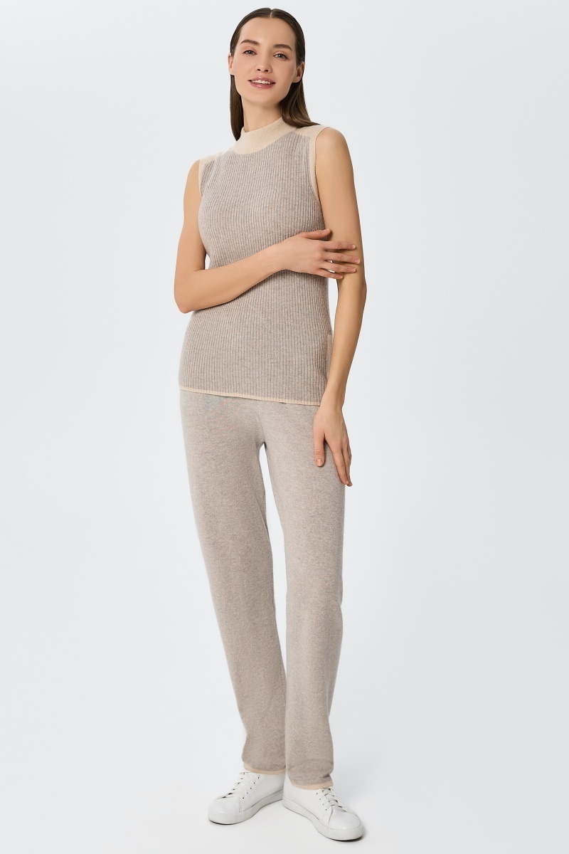 sku: W25-00CH0610 | Brand: Marc Andre  | Size: 36 38 40 42 44 46  | Colors: Серый  | Бренды Marc&Andre | Кашемир Брюки | Title: Брюки URBAN BLOCK