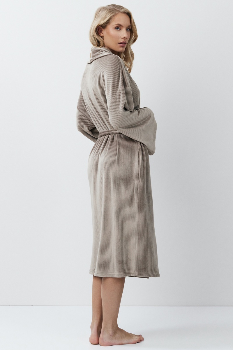 sku: CAPUCINE | Brand: Aruelle | Size: XSmall Small Medium Large XLarge XXLarge | Colors: Капучино | Бренды Aruelle | Домашняя одежда Халаты | Title: Халат CAPUCINE